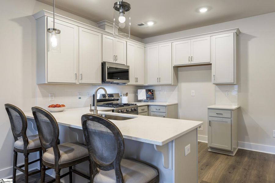 Furnished interior view inside a new home in Renaissance Place, Greenville (Image 7). Furnished interior view inside a new home in Renaissance Place, Greenville (Image 7).