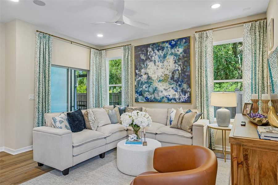Furnished interior view inside a new home in The Brooke, Brandon (Image 29).