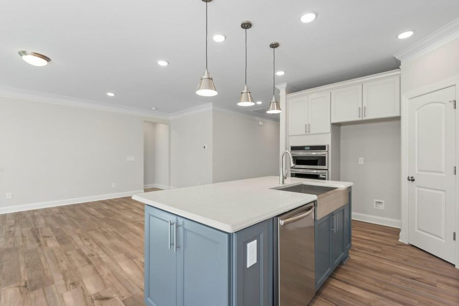 Furnished interior view inside a new home in Wexford, Elon (Image 10).