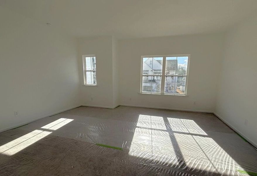 Primary Bed featuring the AW Collection® Coastal - A serene space with soft textures and light.