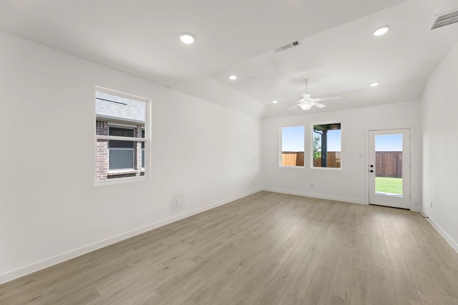Open Living-Dining Room