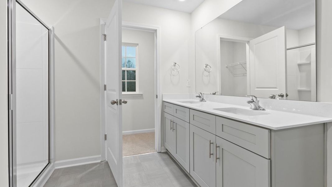Furnished interior view inside a new home in Bryson Park, Lexington (Image 9).