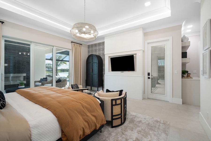 Representative furnished interior of a home built from the Riviera by GHO Homes in The Reserve at Grand Harbor, Vero Beach (Image 53).