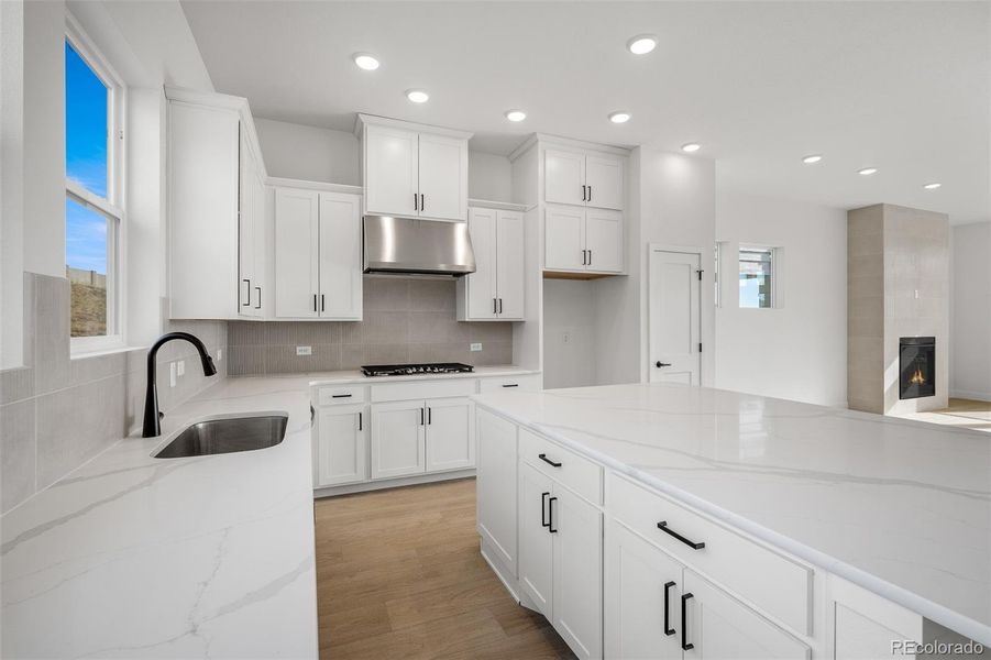 Furnished interior view inside a new home in Trailside at Cottonwood Creek, Colorado Springs (Image 14).