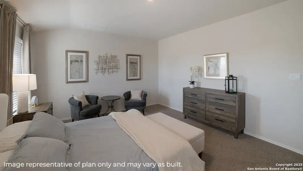 Furnished interior view inside a new home in , San Antonio (Image 3).