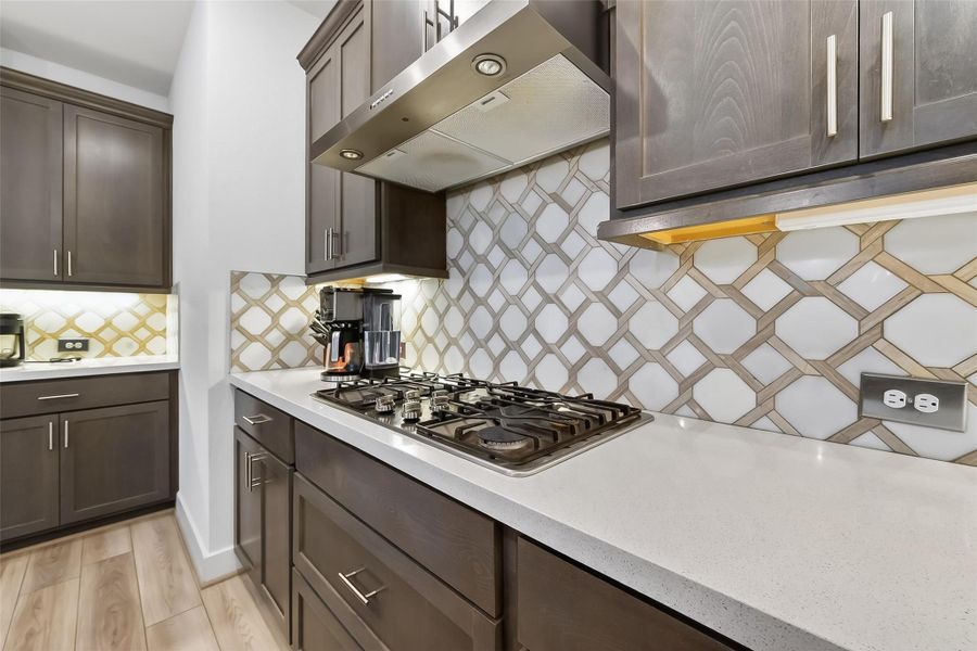 Furnished interior view inside a new home in Avalon at Cypress, Cypress (Image 19).