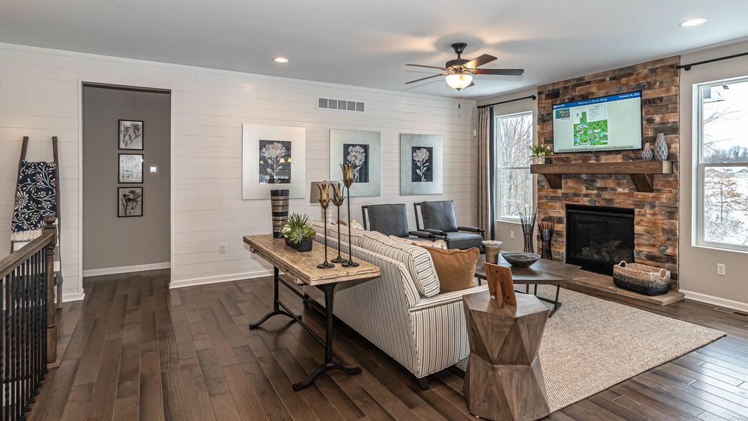 Representative furnished interior of a home built from the The Kensington by Norfolk Homes in Valleys, Jackson (Image 14).