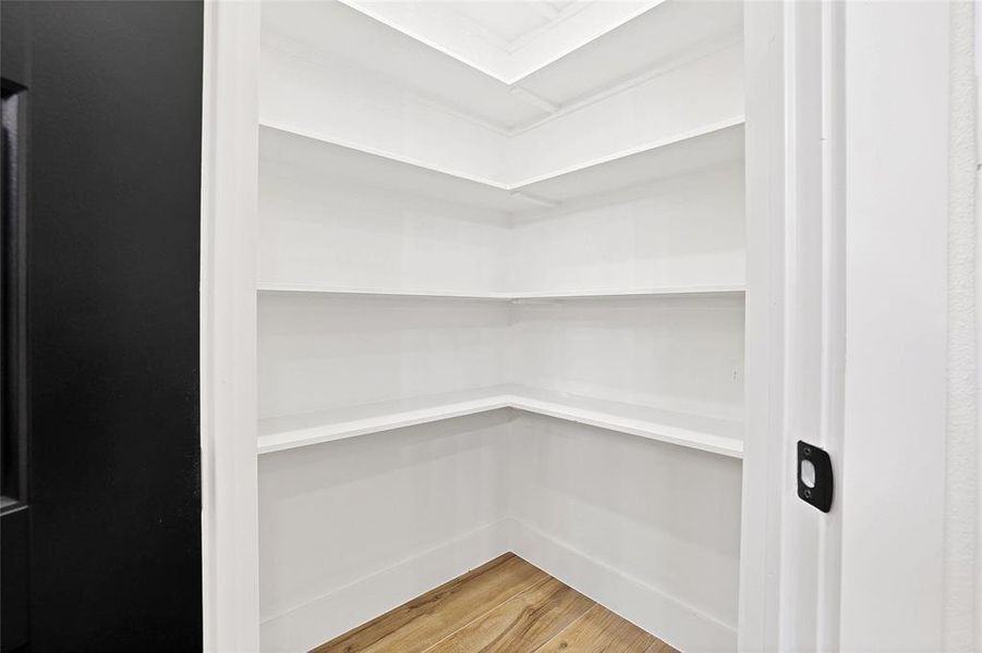 View of storage area