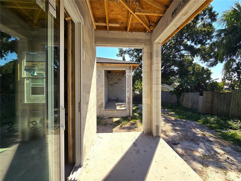 In-progress construction of a new home in , Tampa, FL (Image 20).