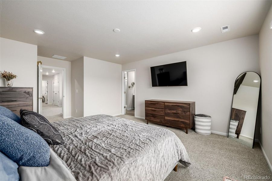 Furnished interior view inside a new home in , Aurora (Image 20). Furnished interior view inside a new home in , Aurora (Image 20).