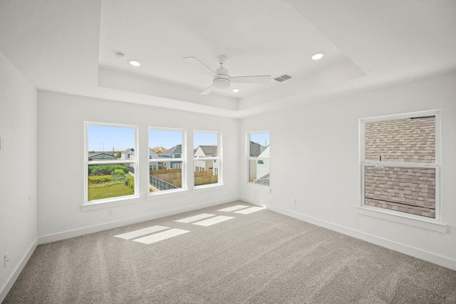 Spacious primary suite Spacious primary suite