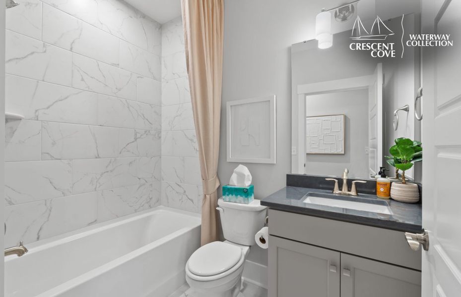 Representative furnished interior of a home built from the Stellar - Waterway Collection by Pulte Homes in Crescent Cove, Myrtle Beach (Image 5).