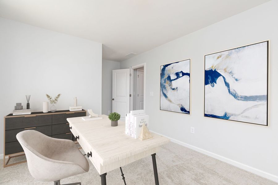 Representative furnished interior of a home built from the The Tyndall by Stanley Martin Homes in Green Tree Place, Anderson (Image 8).