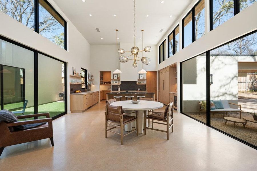 Furnished interior view inside a new home in , Austin (Image 13). Furnished interior view inside a new home in , Austin (Image 13).