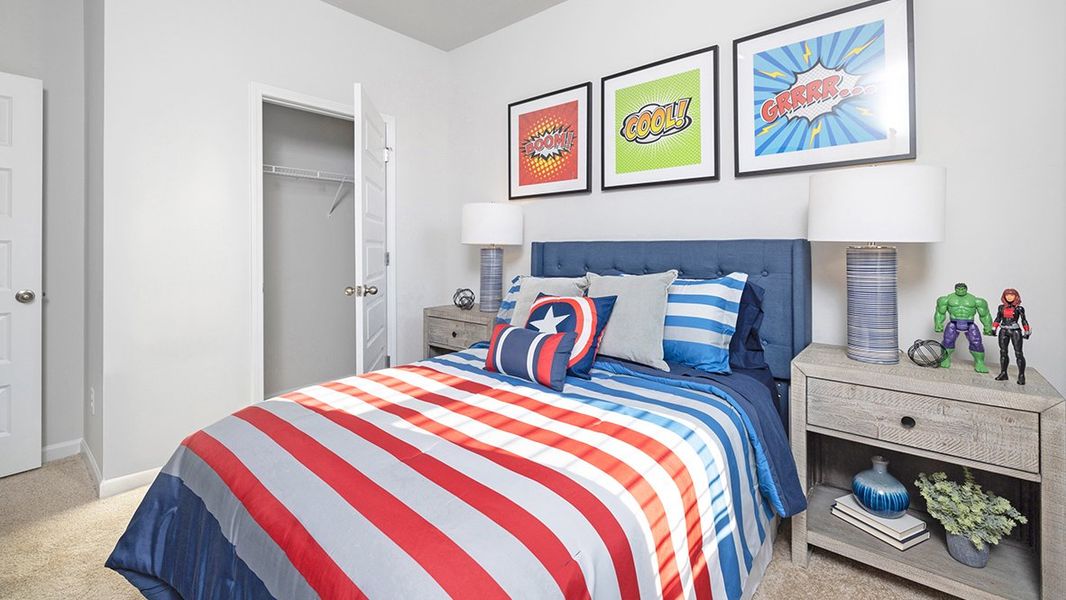 Representative furnished interior of a home built from the Burke by D.R. Horton in Estates at Deer Hollow, Grovetown (Image 24).