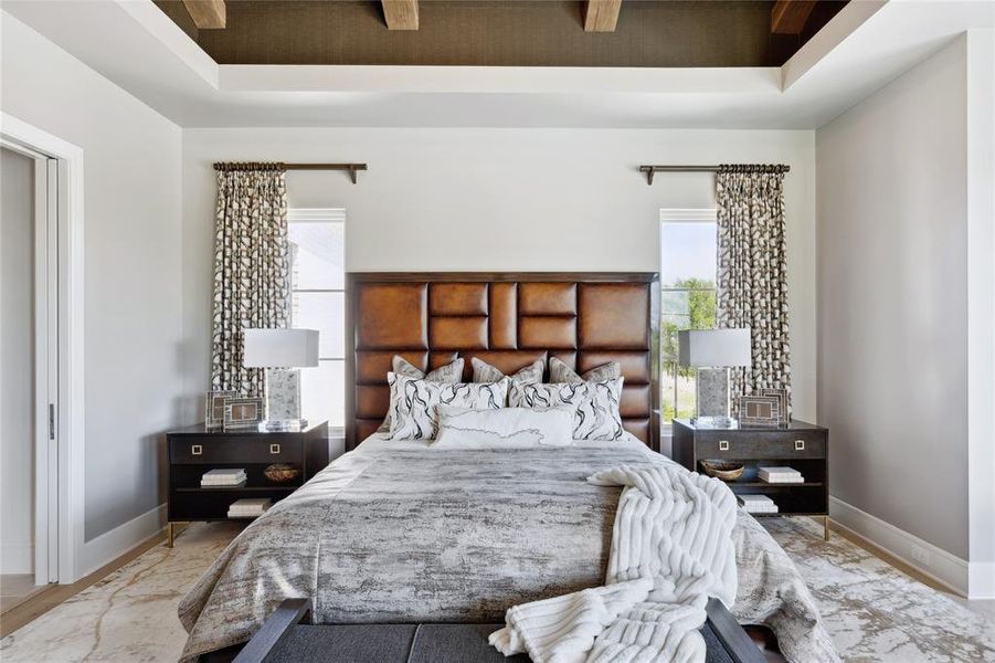 Furnished interior view inside a new home in , Fort Worth (Image 13).