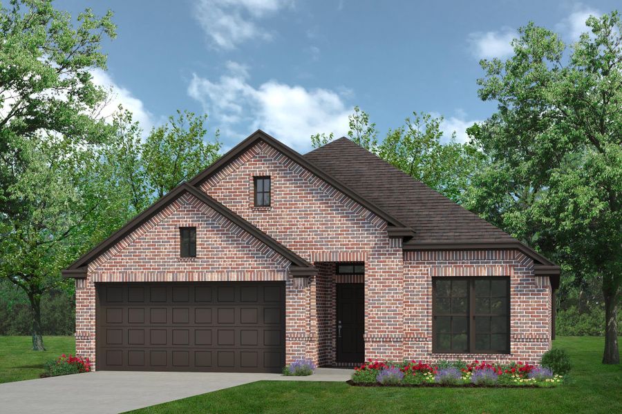 Elevation A | Concept 1912 at Chisholm Hills in Cleburne, TX by Landsea Homes