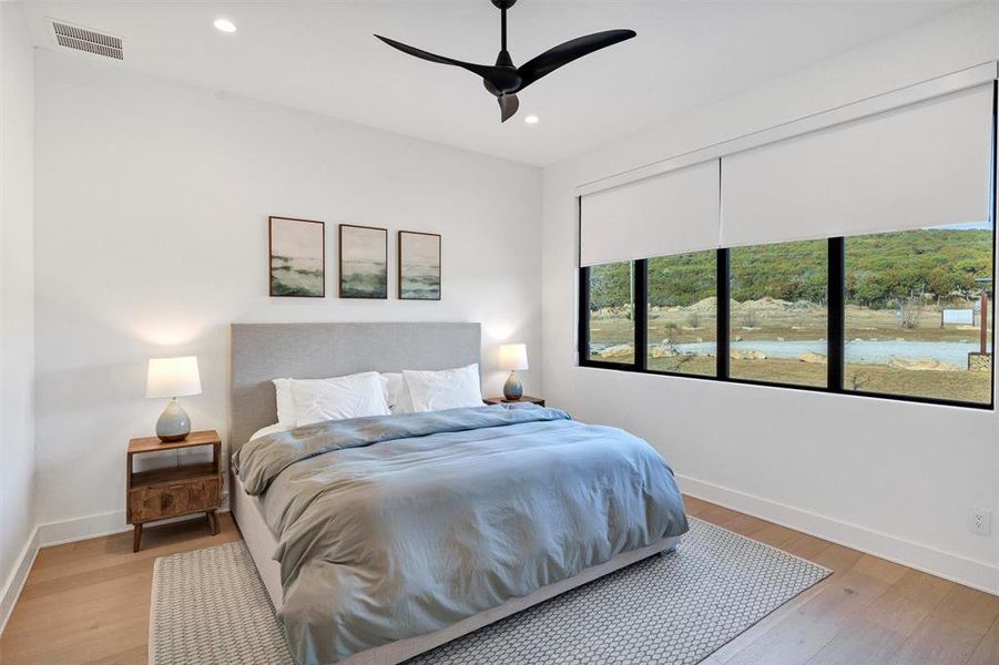 Furnished interior view inside a new home in , Graford (Image 15).