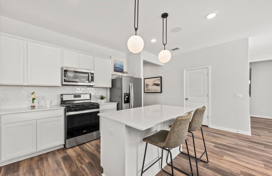 Furnished interior view inside a new home in Bradford Pointe, Summerville (Image 14).