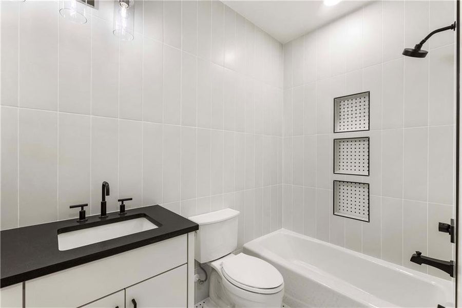 Furnished interior view inside a new home in , Sandy Springs (Image 21). Furnished interior view inside a new home in , Sandy Springs (Image 21).