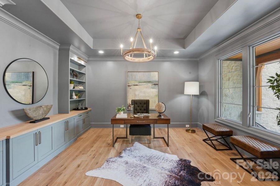 Furnished interior view inside a new home in , Charlotte (Image 6).
