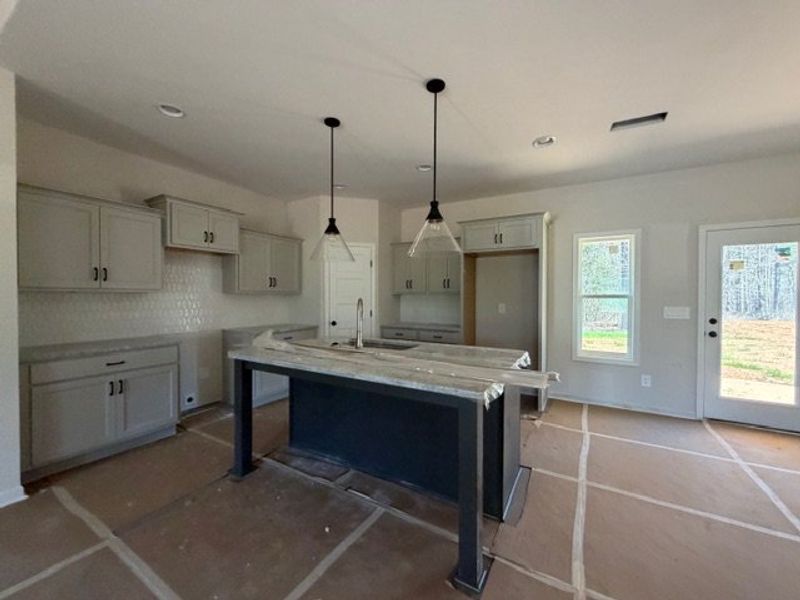 In-progress construction of a new home in Oakview, Pine Mountain, GA (Image 6).