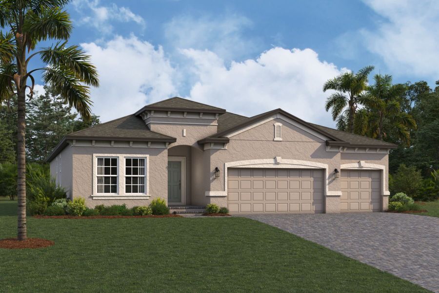 Madeira II Elevation B - Harmony Ridge