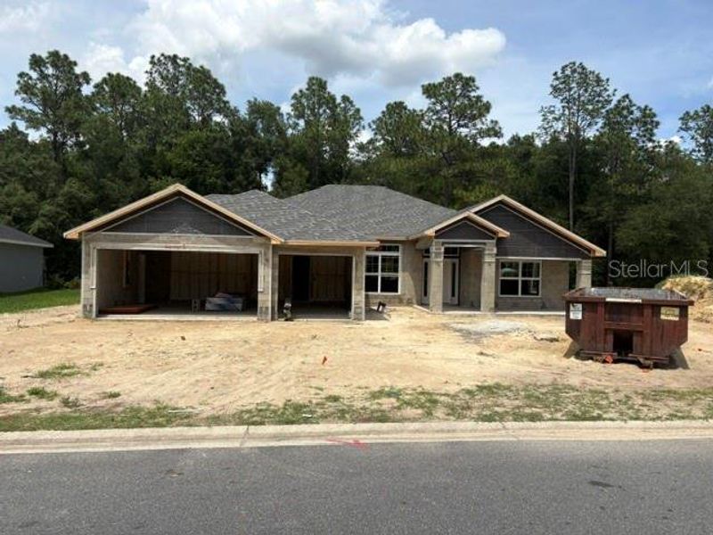 In-progress construction of a new home in , Dunnellon, FL (Image 2). In-progress construction of a new home in , Dunnellon, FL (Image 2).