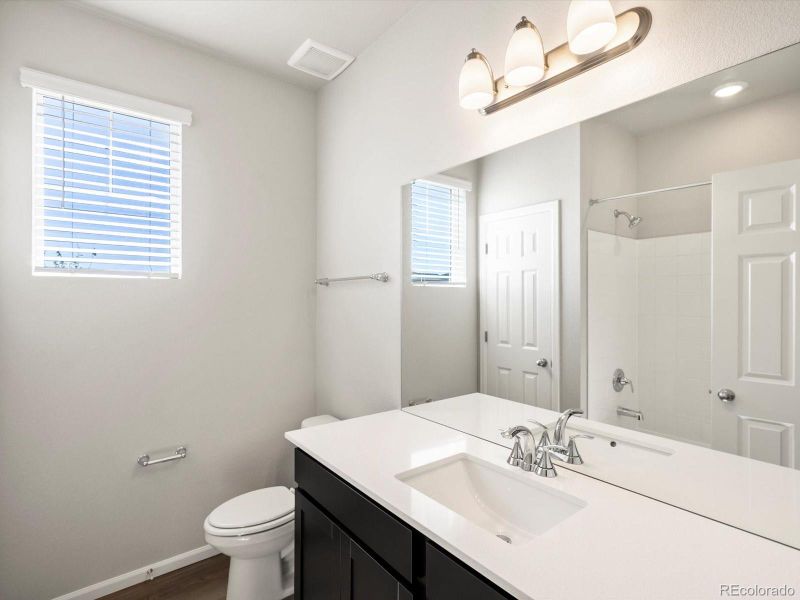 Furnished interior view inside a new home in , Commerce City (Image 5).