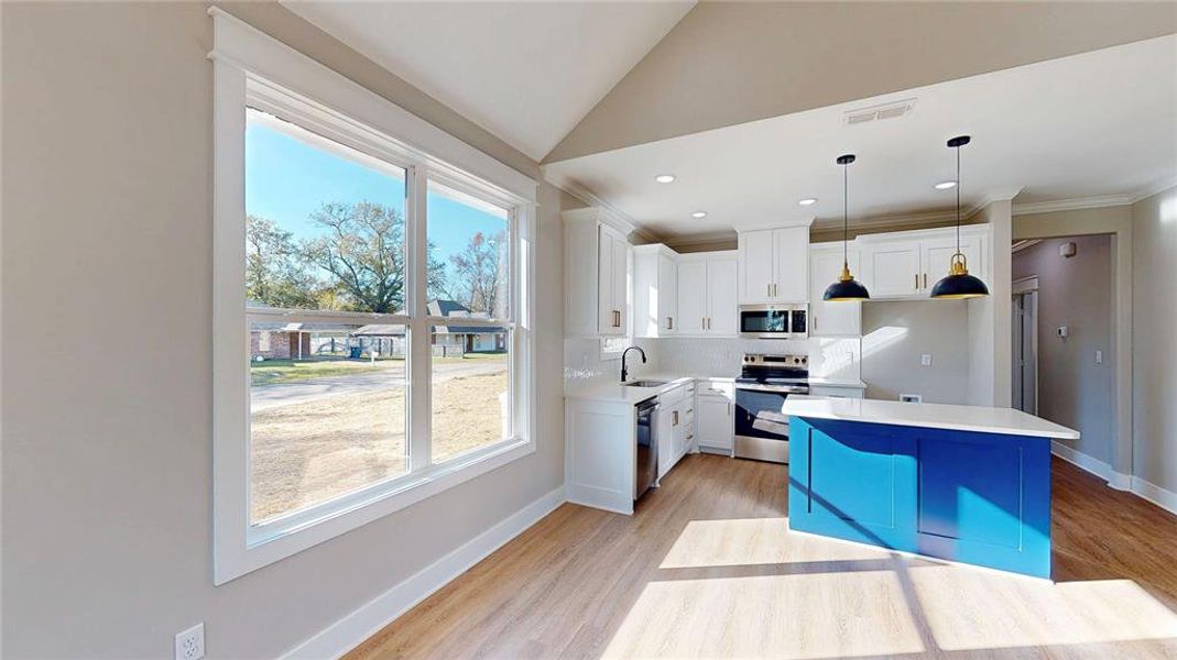 Furnished interior view inside a new home in , Troup (Image 6).