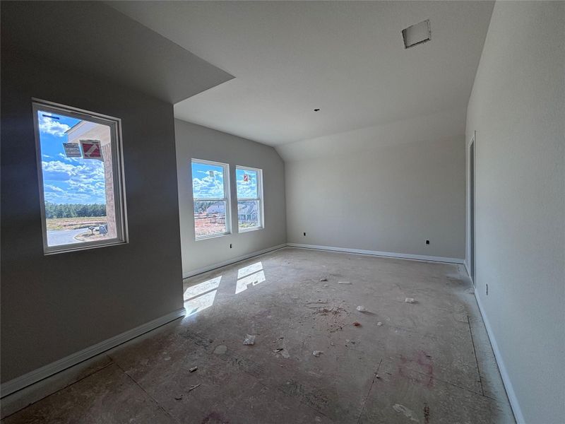 In-progress construction of a new home in The Colony 50s, Bastrop, TX (Image 34).