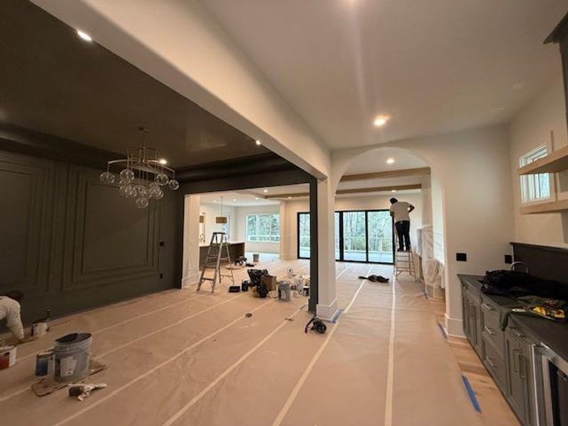 In-progress construction of a new home in , Atlanta, GA (Image 9).