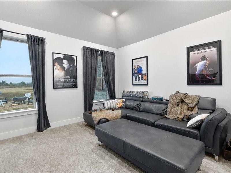 Furnished interior view inside a new home in Canterbury Cove, Forney (Image 19).