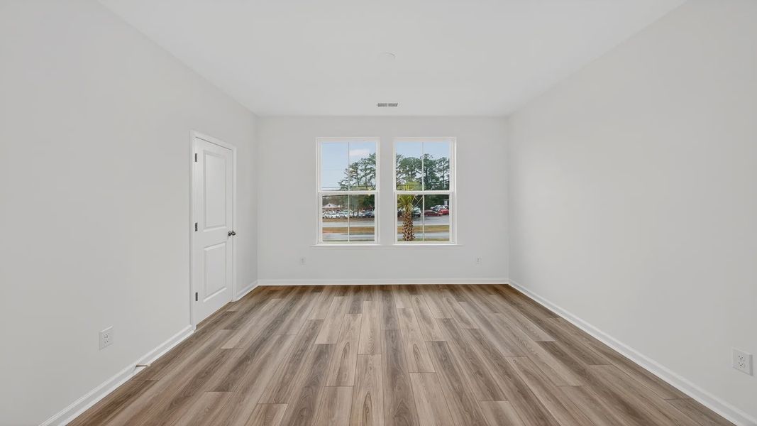 Furnished interior view inside a new home in Clear Springs Townhomes, North Charleston (Image 6).
