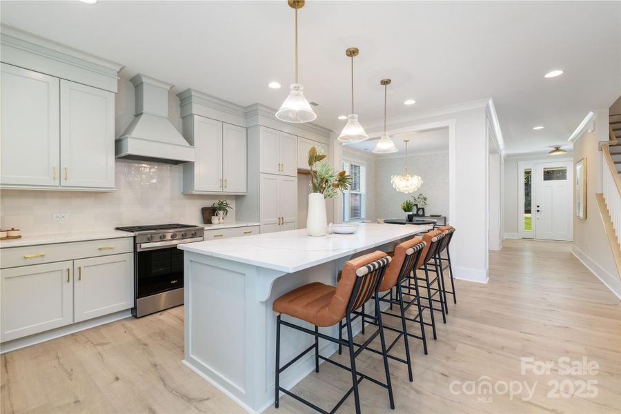 Furnished interior view inside a new home in , Charlotte (Image 7).