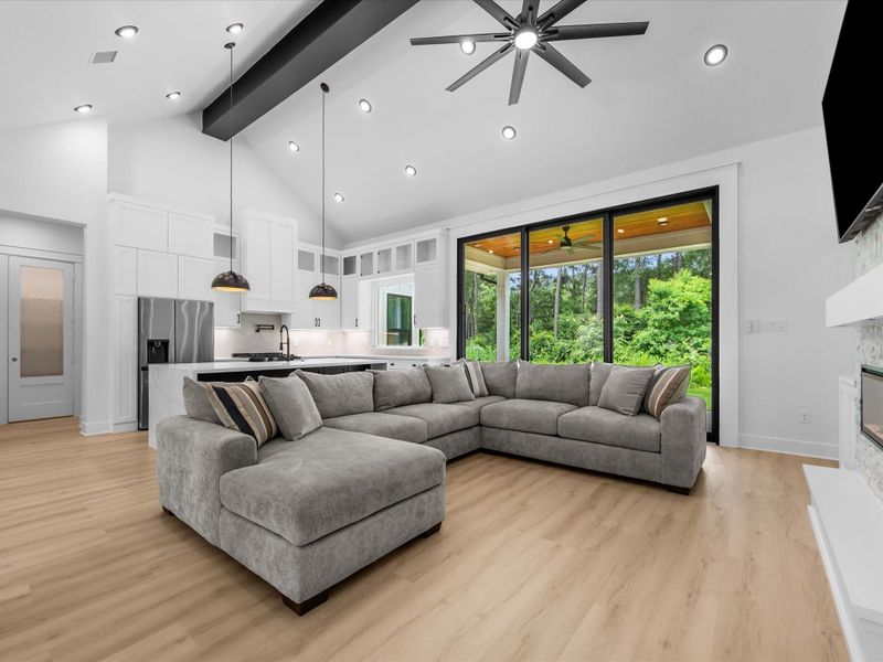 Furnished interior view inside a new home in , Hockley (Image 18).