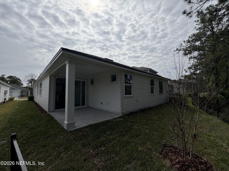 Exterior details and patio area of a home in Reserve East, Flagler Beach (Image 4).