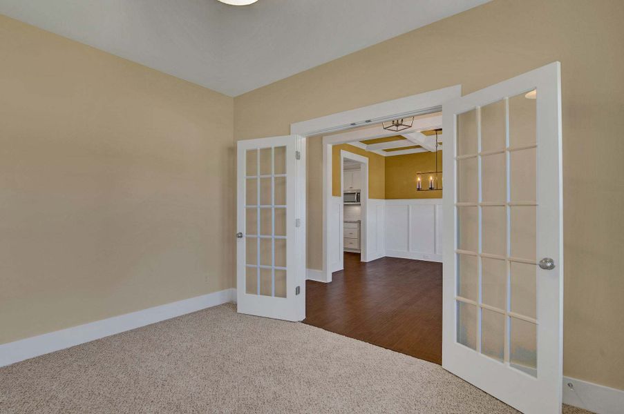 Representative unfurnished interior of a home built from the Bladen by Caviness & Cates Communities in Maggie Way, Wendell (Image 111).