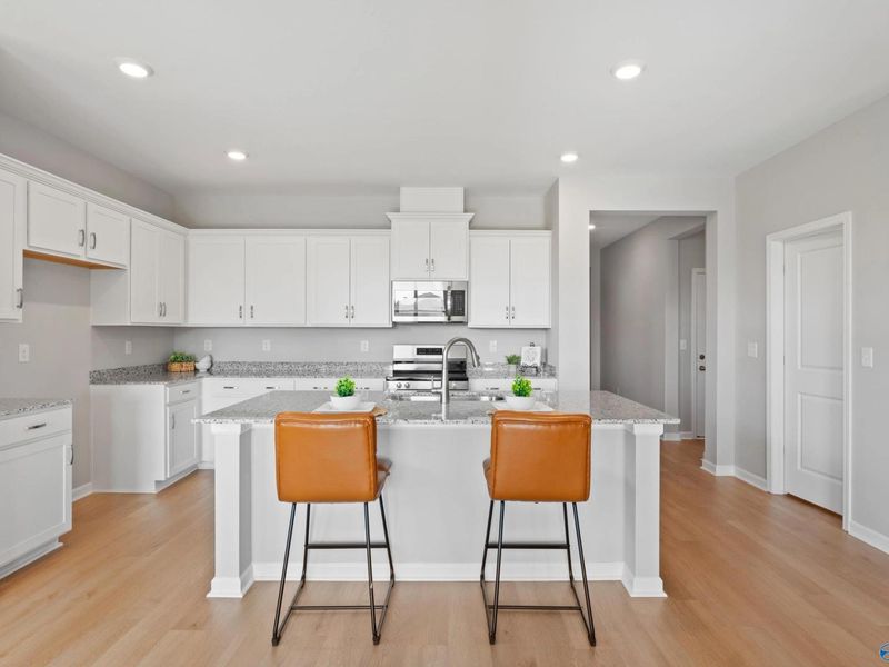 Furnished interior view inside a new home in Bailey Park, Fayetteville (Image 4).