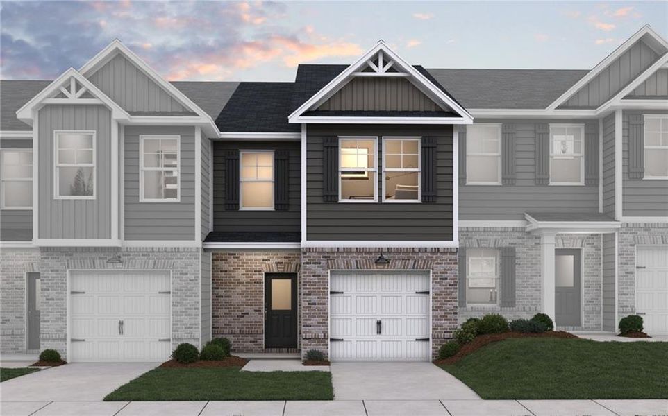 Front exterior of a new home in Carolina, Palmetto, GA, highlighting curb appeal (Image 1). Front exterior of a new home in Carolina, Palmetto, GA, highlighting curb appeal (Image 1).