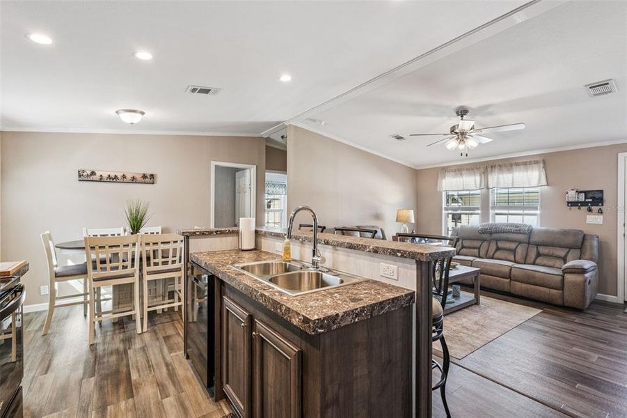Furnished interior view inside a new home in , Davenport (Image 11).