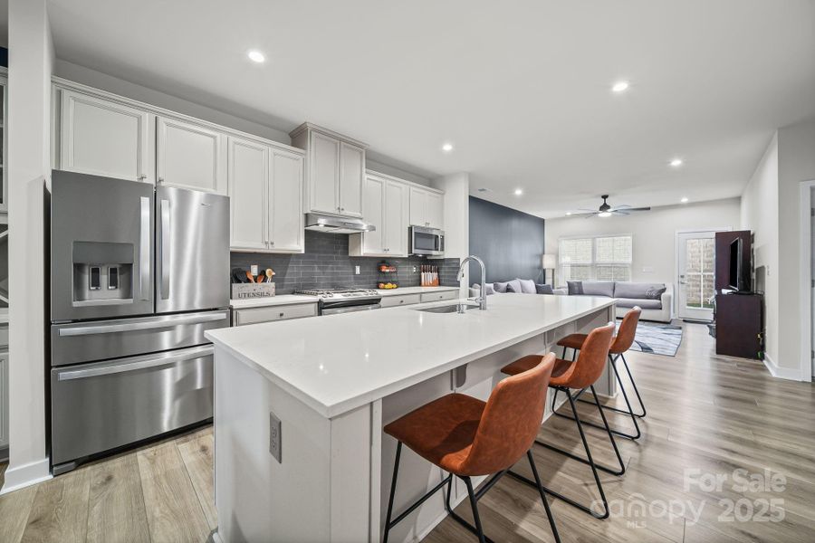 Furnished interior view inside a new home in , Denver (Image 12).