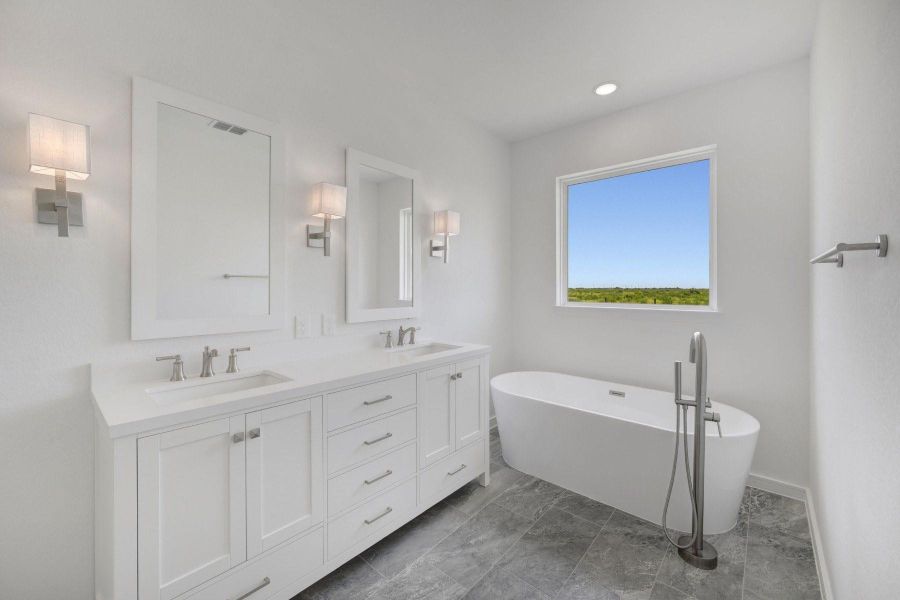 Spa-like primary bath