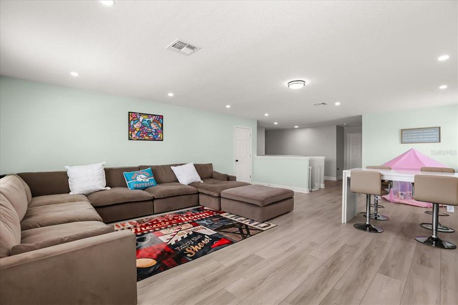 Furnished interior view inside a new home in Bargrove Estates, Mount Dora (Image 52). Furnished interior view inside a new home in Bargrove Estates, Mount Dora (Image 52).