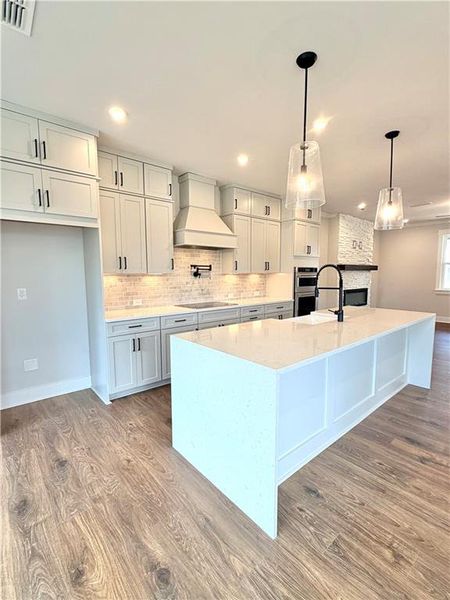 Furnished interior view inside a new home in The Groves at Myrtle, Roswell (Image 6).