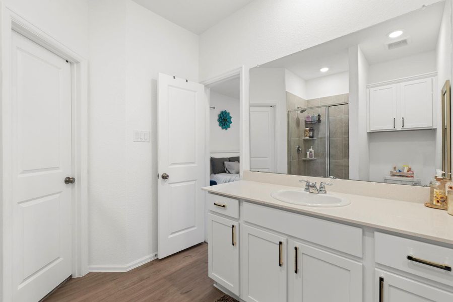 Furnished interior view inside a new home in Tavola: Gulf Coast Collection, New Caney (Image 11).