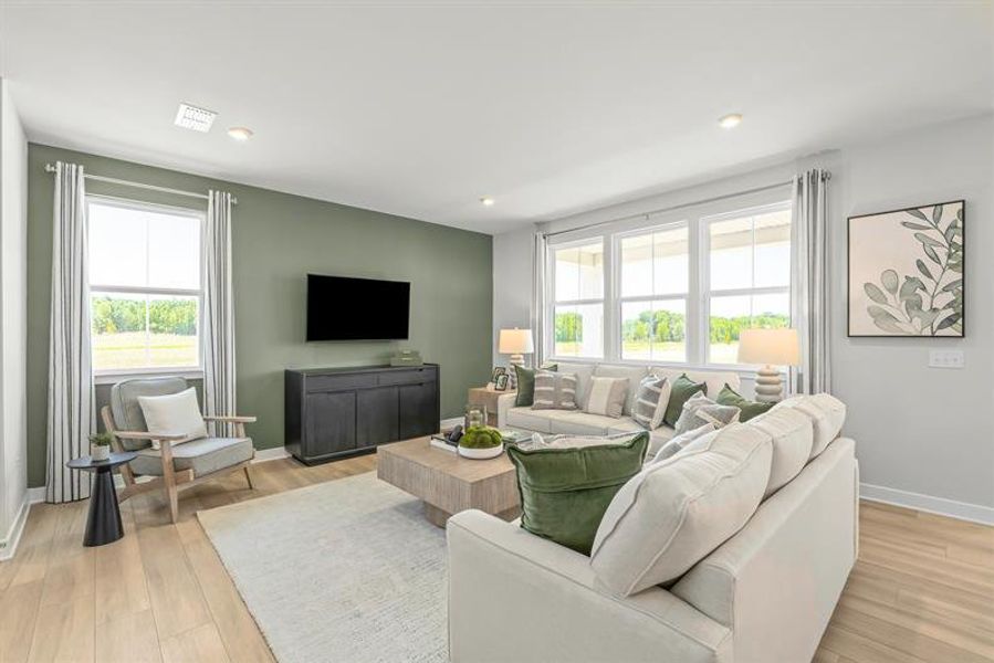 Representative furnished interior of a home built from the Charles by Ryan Homes in East Lake, Leland (Image 13). Representative furnished interior of a home built from the Charles by Ryan Homes in East Lake, Leland (Image 13).