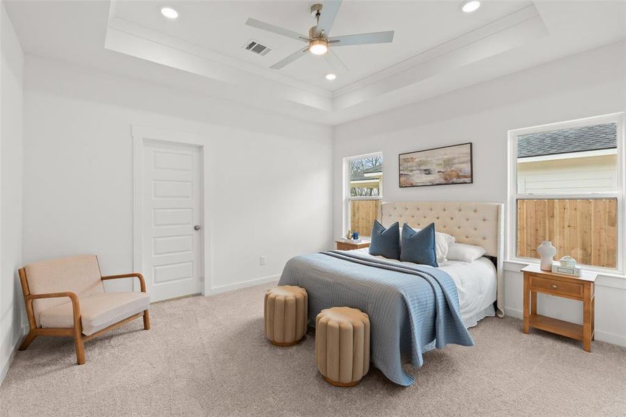 Furnished interior view inside a new home in , Hillsboro (Image 8).