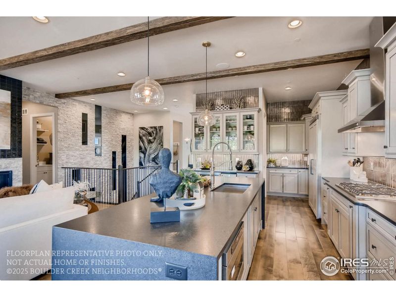 Furnished interior view inside a new home in , Broomfield (Image 22).