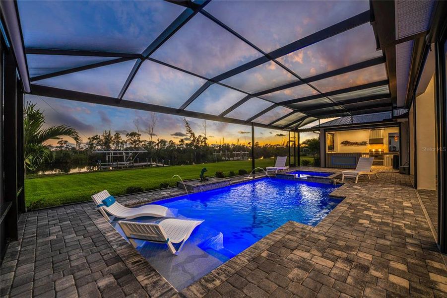 Exterior details and patio area of a home in , Port Charlotte (Image 32).
